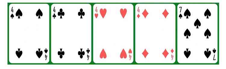 double double poker bonus card