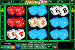 Neon Dice