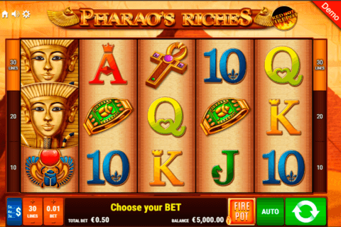 Pharaos Riches Red Hot Firepot